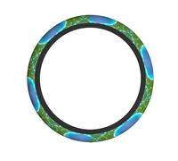 FFGhjk Une île dans l'océan Housse de Volant Imprimé 15 Pouces pour Sedan/SUV