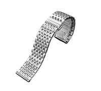 FFHAO Armani AR11238 AR1981 AR60024/AR60025 Csolid - Bracelet de montre en acier de 22 mm, argenté et noir, boucle déployante, accessoires de bracelet, 22mm, Agate