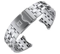 FFHAO Bracelet de montre en acier fin pour Tissot T120 série étoile de mer 1853 T120407A T120407 pour homme, 21mm, Acier inoxydable, alliage d'acier, Agate