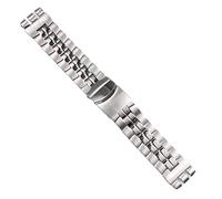 FFHAO Bracelet de montre Swatch classique en acier inoxydable pour homme - 26 x 24 mm, 26mm, Agate