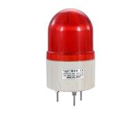 FFHDJL - Lampe d'alerte LED SV-JS80 avec buzzer 12 V/24 V/220 V stroboscopique d'avertissement rouge/vert/bleu/jaune petite lumière de tour étanche (buzzer rouge DC24V)