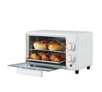 FfiMe Mini Four électrique, marmite électrique Multifonction, Grande capacité 12 L, contrôle de la température 100-230 ℃, Chauffage des Tubes supérieur et inférieur, minuterie de 60 Minutes
