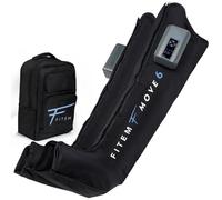 FFITEM Bottes MOVE 6 - Pressothérapie 6 Chambres Sans Fil, 6 Modes de Massage - Soulagement Jambes Lourdes, Récupération Sportive, Réduction des Œdèmes et Lymphœdèmes - Taille L