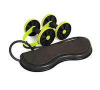 FFitnes FFITNESS Bande de roue AB Roller avec résistance élastique, vert, taille unique