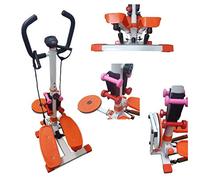 FFitness FLMD504A Stationary Bike Multifunction Multifonction Stepper Twister Machine Iron Gym Equipment Poids Poids Poids Pédale Exercices Fitness Cordes élastiques