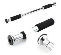 FFitness FSMDK822 | 1 barre | outil multifonction tractions à la barre 2-Way porte 83-130 cm Chin Up Pull Up Dips Tractions abdominales Pettorales Suspensions