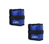 FFitness Poids Poignets et chevilles Wrist/Ankle Weights (2 x 1,5 kg) Poignets de cheville avec sangle réglable Sport Fitness Aérobic