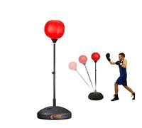 FFitness Points Ball Enfant Adolescents avec Base Rechargeable ET Barre RÉGLABLE | Sac Boxe PUGICÉ