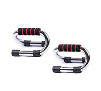 FFitness Push Up Stand Bars Unisexe Adultes, Bleu, Unique