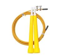FFitness Speed Jump Rope Cordes de Salto Unisexe Adulte, Jaune, Unique