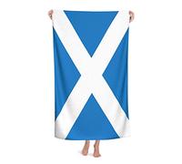FFLSDR Serviette de Plage Ecosse Drapeau Microfibre Grande Serviette de Bain pour Adultes Couverture de Plage absorbante à séchage Rapide 80X130CM