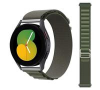 FFO2World Bracelet sport Alpine Loop 22 mm en nylon - Samsung Galaxy Watch , Garmin, Huawei GT 6, Xiaomi, Amazfit - Vert