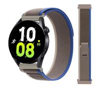 FFO2World Bracelet Trail Loop sport 22 mm en nylon pour Samsung Galaxy Watch 6/5 Pro/4/3, Huawei, Garmin, Xiaomi, Amazfit - Bleu