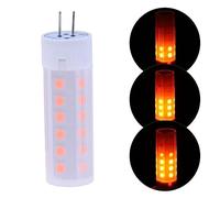 FFOCCO G4 Scintillement Flamme Effet frite LED Ampoule DC 12V 2W maïs lumière rétro décoration Lampe feu émulation Nuit Lampe maïs lumière