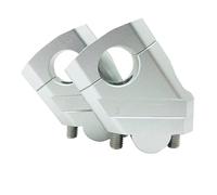 FFOCCO Moto Guidon Riser pour BMW pour R 1200GS pour ADV pour R1200 GS 2004-2012 2008 2009 2010 2011 Barre De Montage De Guidon Pince De Poignée Rise Guidon Riser(Couleur:28mm Silver)