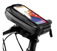 FFOCCO Porte Telephone Moto Sac Support Téléphone Portable Vélo Étui Étanche pour Vélo Support Téléphone Portable 6,9 Pouces Guidon Accessoires Vélo VTT Support Téléphone Moto
