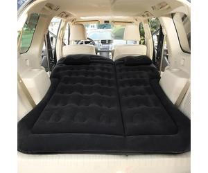 FFOCUS Matelas Gonflable Voiture pour Talisman Koleos pour Scenic pour Kadjar pour Clio 4,Inflatable Car Bed Matelas Coffre Voyage air Matelas Multifonctionnel Pliant Matelas,A-Black