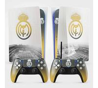 FFrame Sticker PS5 Foot, Autocollant pour Playstation 5 Foot, Console et Manette, Edition Standard Disque, Skin Madrid PS5 (2 Manettes)