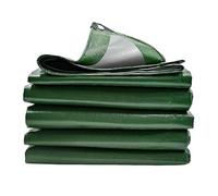 Ffsaacol Bâche de Protection Extérieure en PE, 180 g/m² étanche et Anti-UV, Couverture renforcée avec œillets pour Toit, Camping ou abriB, 1x8m/3.3x26.2ft