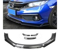 FFSWQAZ4A1 Voiture Spoiler Avant pour Toyota Yaris Cross 2020 2021 2022 2023 2024, Aileron de Lèvre de Pare-Chocs Avant Anti-Collision Accessoire Voiture,Carbon Fiber Color
