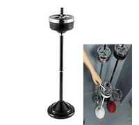 FFTDCYHT Cendrier Exterieur sur Pied Haut, Cendrier sur Pied Vintage, Cendrier sur Pied pour Intérieur Et Extérieur, avec Base Antidérapante pour Extérieur, Maison, Bureau, Facile à Nettoyer