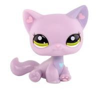 FFTYAOPB Mini Pet Shop Jouets pour animaux, Collie, teckel, cocker, chat, dogue allemand, chaton, husky et autres mini jouets pour animaux de compagnie, avec accessoires mignons, petit jouet à