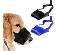 FFWTPY 2 Muselières Chien Maille Respirante Réglable Confort Taille XXL Protection Sécurité Promenade Entraînement