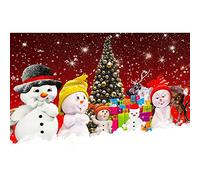 FFWTPY 5D DIY Diamond Painting Kit Complet Noël Peinture Diamant pour Enfants Adultes Broderie Point de Croix Arts Craft Art Kits pour Décoration Salon Chambre Autocollant Murale à la Maison