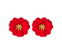 FFWTPY Boucles D'oreilles Fleur Pétales Délicats Bijoux Femme Élégants Accessoires Printemps Été Clous Oreilles Romantiques Bijouterie Artisanale