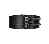 FFWTPY Ceinture Corset Large Double Boucle Élastique Ajustable Rétro Classique Taille Haute Femme