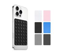 FFWTPY Lot de 6 Supports de Téléphone Portable à Ventouse en Silicone Double Face de 40 Couleurs Design Portable Support Solide pour Les Appareils Idéal pour La Maison et Le Bureau