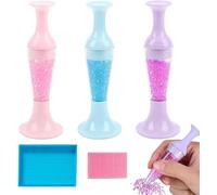 FFWTPY Stylo Applicateur Diamant Peinture Forme Vase Outil Broderie Diamant Rangement Perles Cristal Accessoires Mosaïque