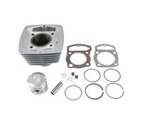 FFXDEQ Segments Piston Kit Reconstruction D'extrémité Piston Cylindre D'alésage 56.5mm Pour SL125 1971-1973 Pour CL125S 1973-1974, Pour XL125 1976-1978 Pour CB125S 1976-1985