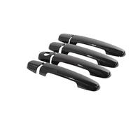 FFXDEQ Voiture Porte Extérieure Pour PROBOX pour réussir 2020 2021 2022 avec poignée Fiber carbone décoration bol porte noir brillant