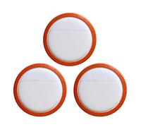 FFYan 3 pièces Eléments de filtre HEPA en coton lavable rond pour Midea aspirateur C3-L148B C3-L143B VC14A1-VC 146 mm