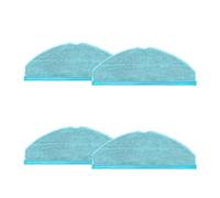 FFYan Ensemble de 4 Accessoires pour Cecotec Conga 8090 9090 Vadrouille Chiffons Pièces Robot Aspirateur