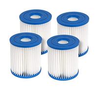 FFyan Lot de 4 filtres de Rechange pour Intex Piscine Cartouche de Filtre Type H 29007E,pour Filtre Pompes 28601, 28602