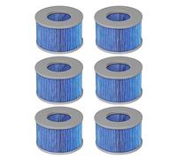 FFyan Lot de 6 filtres de Rechange pour Mspa,pour Whirlpool Filter,ersion améliorée, Filtre pour Bain à remous, Pompe à Cartouche pour spas,pour piscines gonflables - Modèle à partir de 2020
