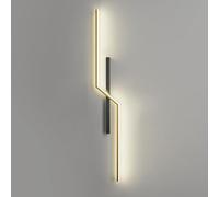 FFYUTING Applique Murale Minimaliste Applique Murale linéaire Éclairage Applique Murale à Longue Bande Appliques filaires LED Appliques murales Modernes pour Salon Restaurant Couloir Décor