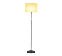 FFYUTING Lampadaire Noir doré, lampadaire Moderne du Milieu du siècle pour Le Salon, lampadaire à intensité Variable pour Chambre à Coucher, Ampoule de lampadaire Traditionnelle rétro Incluse