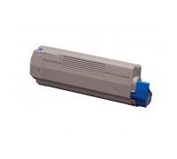 FG Encre Cartouche de Toner Compatible pour Oki C610 Cyan - Cyan