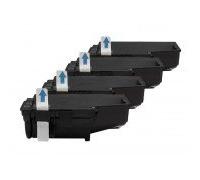 FG Encre Cartouche de Toner Compatible pour Toshiba T-1550E Lot de 4 Noirs - Noir