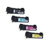 FG Encre Cartouche de Toner Compatible pour Xerox Phaser 6128 Lot de 4 - Noir/Cyan/Magenta/Jaune