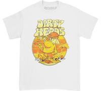 FG2677ADS Dirty Heads Men's Hippy T-Shirt XXX-Large White Manches Courtes(Large)