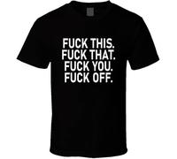FG2677ADS Fuck It All Sarcastic T Shirt Manches Courtes(3X-Large)