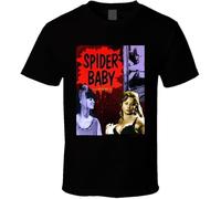 FG2677ADS Spider Baby 60s Horror Movie T Shirt Manches Courtes(X-Large)