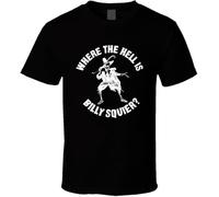 FG2677ADS Where The Hell is Billy Squier Music Fan T Shirt Manches Courtes(Medium)
