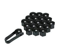 FGAITH 20pcs 17mm 19mm Cache-écrous De Boulon De Roue pour Peugeot 407 408 508 2008 3008 4008 5008, Capuchons D'éCrou De Roue, Pneu Couvercle Enjoliveurs De avec Outil De Retrai,17MM-B01
