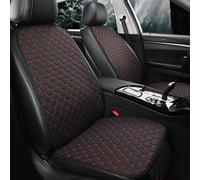 FGAITH Voiture Ensembles de Housses Siège pour Ford Edge 2015-2023, Ensemble Complet Respirant Coussin Siège Voiture Couverture Sieges avec Dossier, A/Black Red