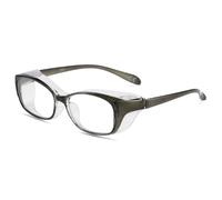 FGAQLUK Lunettes Anti-allergie Anti-pollen for Adultes, Lunettes Anti-lumière Bleue, Anti-buée, Lunettes Globales, Adaptées Aux Environnements Spéciaux Et Aux Personnes Ayant Les Yeux Sensibles (Colo